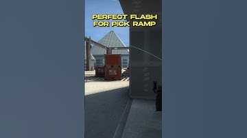 PERFECT FLASH FOR PICK RAMP VERTIGO #csgo #shorts