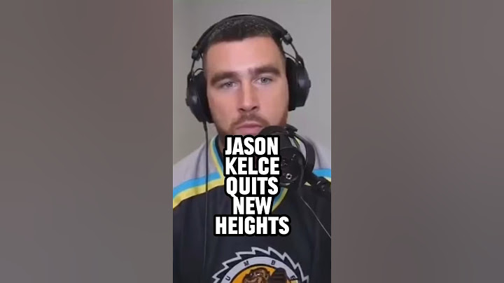 🚨Jason Kelce WALKS OUT on Travis & New Heights! FIGHT👀 #chiefs #newheights #nfl