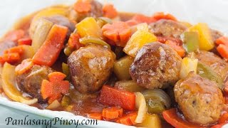 Sweet and Sour Meatballs