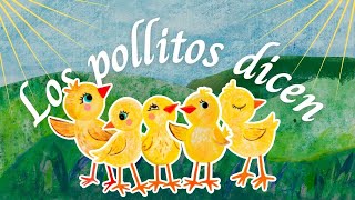 Los pollitos dicen | Canciones ilustradas vol 1 |  Llamitas Spanish