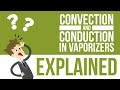 Conduction vs convection vaporizers