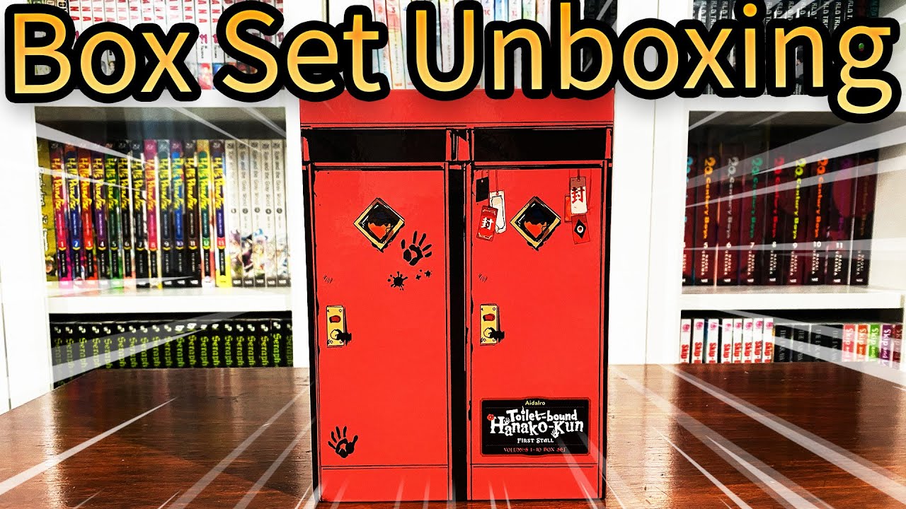 Toilet-Bound Hanako-kun Manga Box Set Unboxing | First Look - YouTube