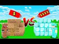 1$ EV VS 1000$ EV! 🏡 - Minecraft