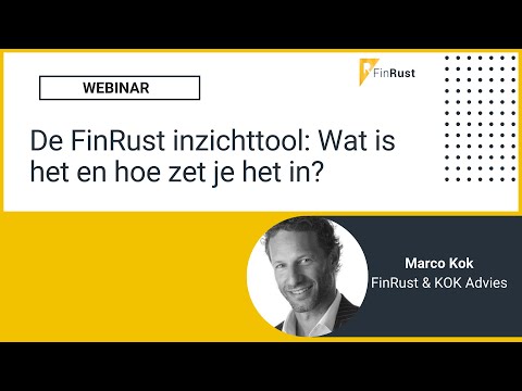 De FinRust inzichttool: Wat is het en hoe zet je het in?