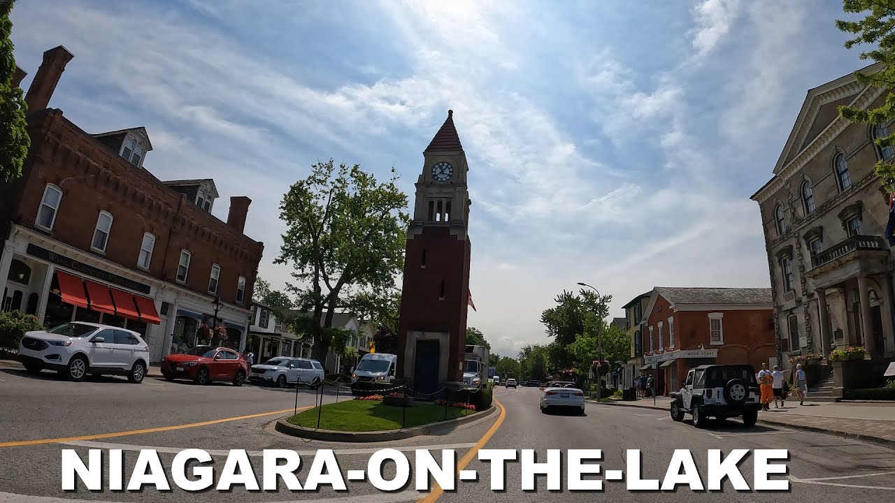 Niagara on the Lake Drive Through Experience: Exploring Charm Beauty
