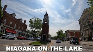 Niagara-on-the-Lake Drive Through Experience: Exploring Charm & Beauty 4K 🇨🇦
