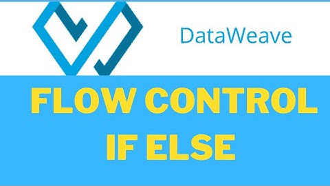 flow control | if else | Dataweave Playground