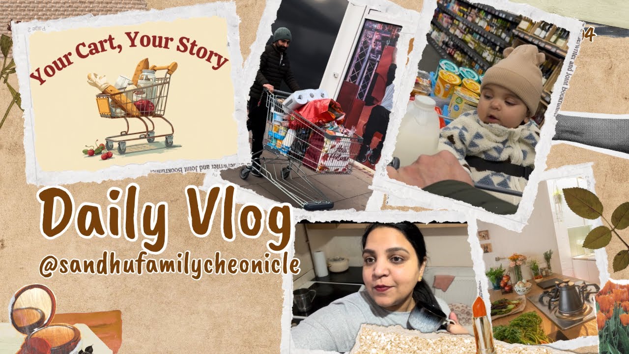 Full Day Routine | Indian Grocery Shopping 🛒 | Aldi Fruits & Veg | Family Day Out 🇬🇧  #familyvlog 