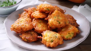 Very Easy, Delicious and Fluffy Zucchini Fritters