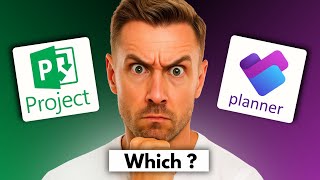 Microsoft Planner vs Microsoft Project (2025) Which is BETTER??