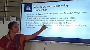 High Voltage Engineering(17EE73) Introduction video