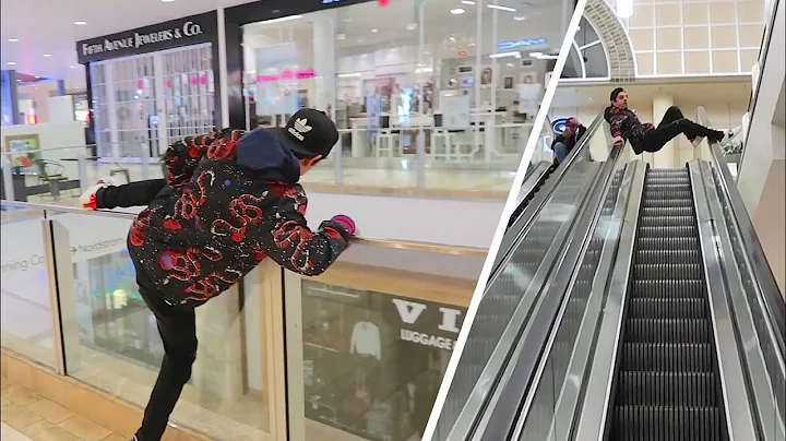I DARED HIM TO DO THIS!! *Crazy Mall Trip*