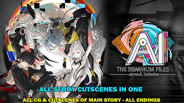 Ai The Somnium Files 2 nirvanA initiative - Full 100% cutscenes & dialogue - All main story & ending