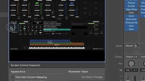 Mainstage 101 - Lesson 5: Tonic Pad Generator