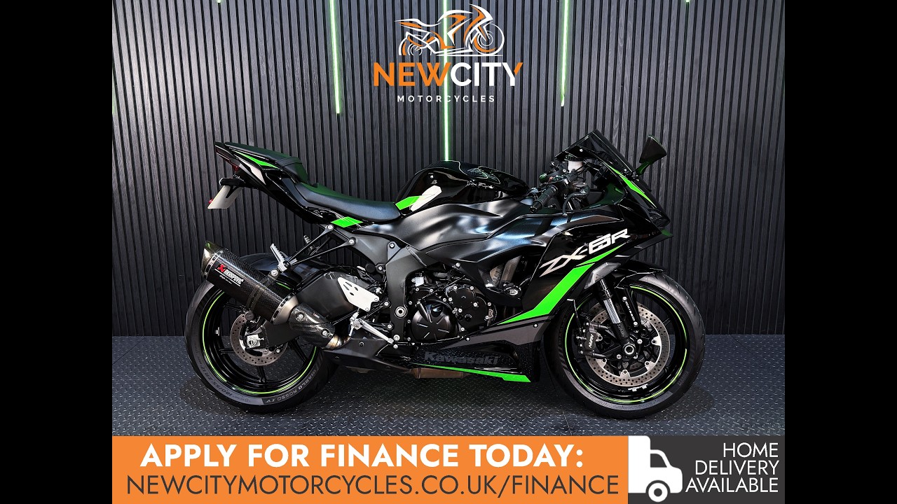 2025) Kawasaki Ninja ZX-6R 636 Black 1247 Miles Used - YouTube