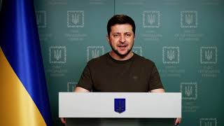 Звернення Зеленського щодо ситуації в Україні: обстріл АЕС, обстріл мирних жителів