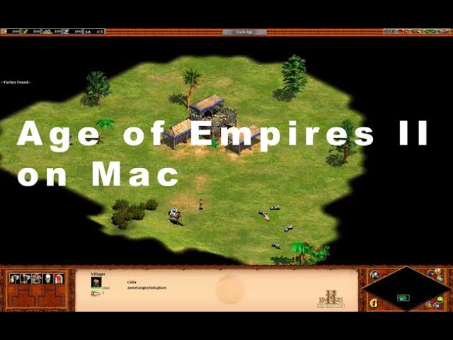 age of empires 2 mac