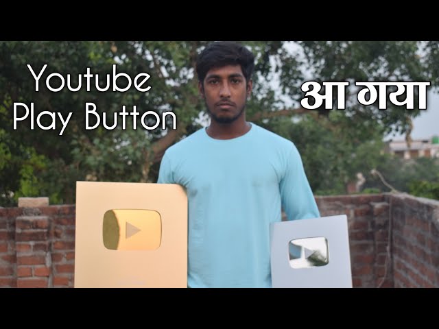 Youtube Play Button Unboxing | Silver And Gold | PK DJ STUDIO class=