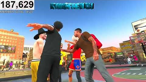 NBA 2K20 DUNK FEST X2 REP 69% TO MASCOTS USING BEST BUILD 2 WAY SLASHING PLAYMAKER BEST JUMPSHOT