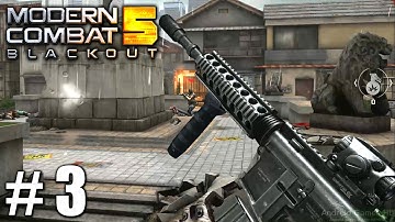 Modern Combat 5: Blackout - Story Gameplay Nvidia Shield Tablet Android HD 1080P PART 3