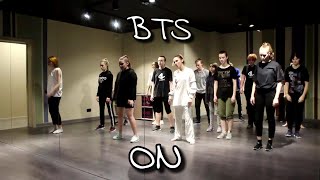 BTS  - ON  Dance Tutorial Русский Туториал