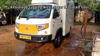 Resistivity Logging Data Collection and Interpretation with Digital Multi-Purpose Logger Mounted Van
