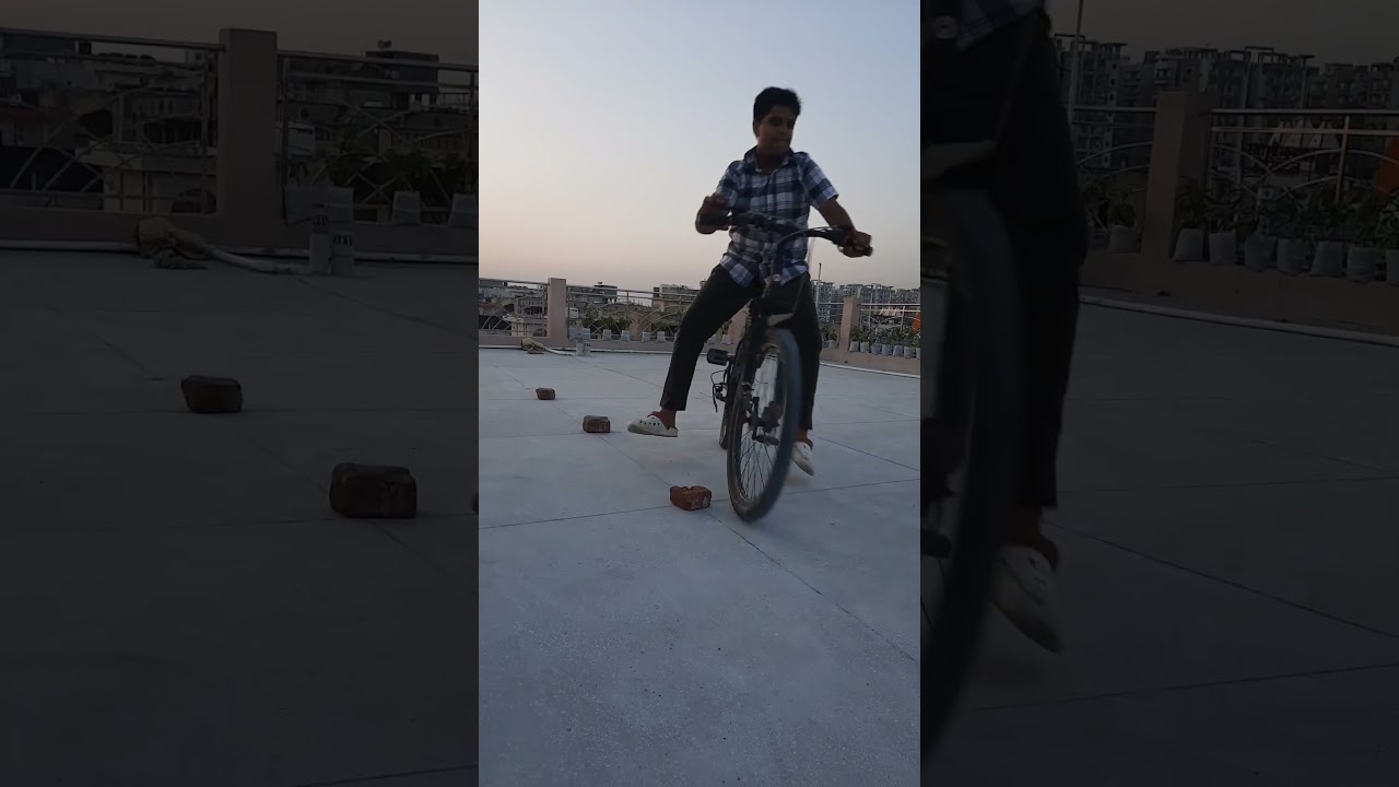 Cycle stunt  .. 