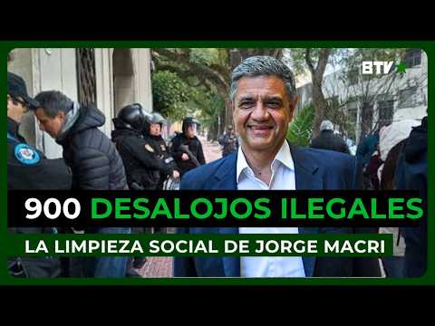 Eviction at Plaza Malaver: Jorge Macri's latest ILLEGAL operation | Eva Koutsovitis Column