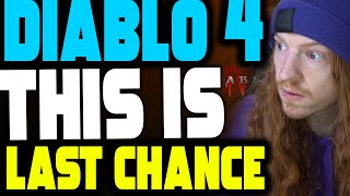 Blizzard's Last Chance To Save Diablo 4