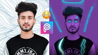 1 minute Neon cartoon editing || picsart editing neon || Neon vector editing #picsart #neon #shorts screenshot 4