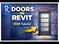 Revit Door Tool Complete Tutorial | Add, Edit & Place Doors in Walls | Revit 2025 Urdu/Hindi