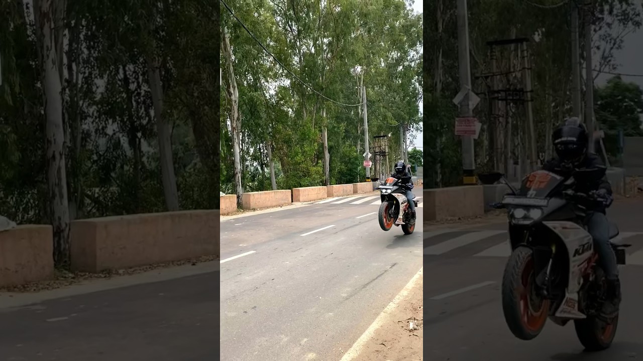 Wheelie 😱On My KTM RC 390✨
