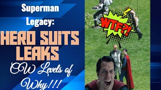 Superman Legacy Hero Suits Leaks CW Levels of Why