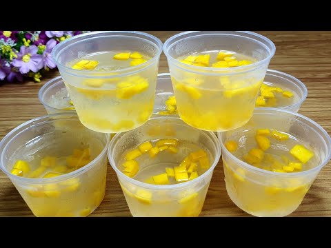 Video Rau Câu Dừa - Cách làm Thạch Rau Câu Dừa trái cây dẻo... - youtube