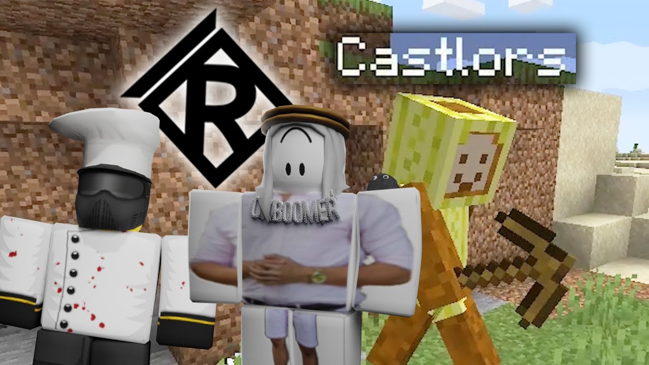 Arsenal Developer plays minecrap w/ john roblox 