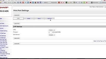How to Enable AirPrint on Sharp Copier for Printing From iPhone or iPad