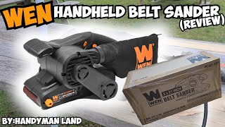 WEN Handheld Belt Sander Review