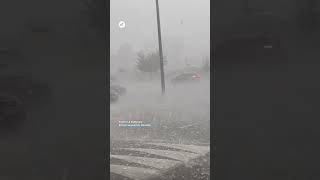 Severe storm and extreme hail batter #France