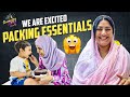 We are excited  packing essentials when with kids  ft shanoorsana1937 sameera sherief