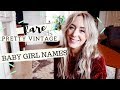 Rare, Pretty Vintage Girl Names You Don't Hear Anymore | SJ STRUM