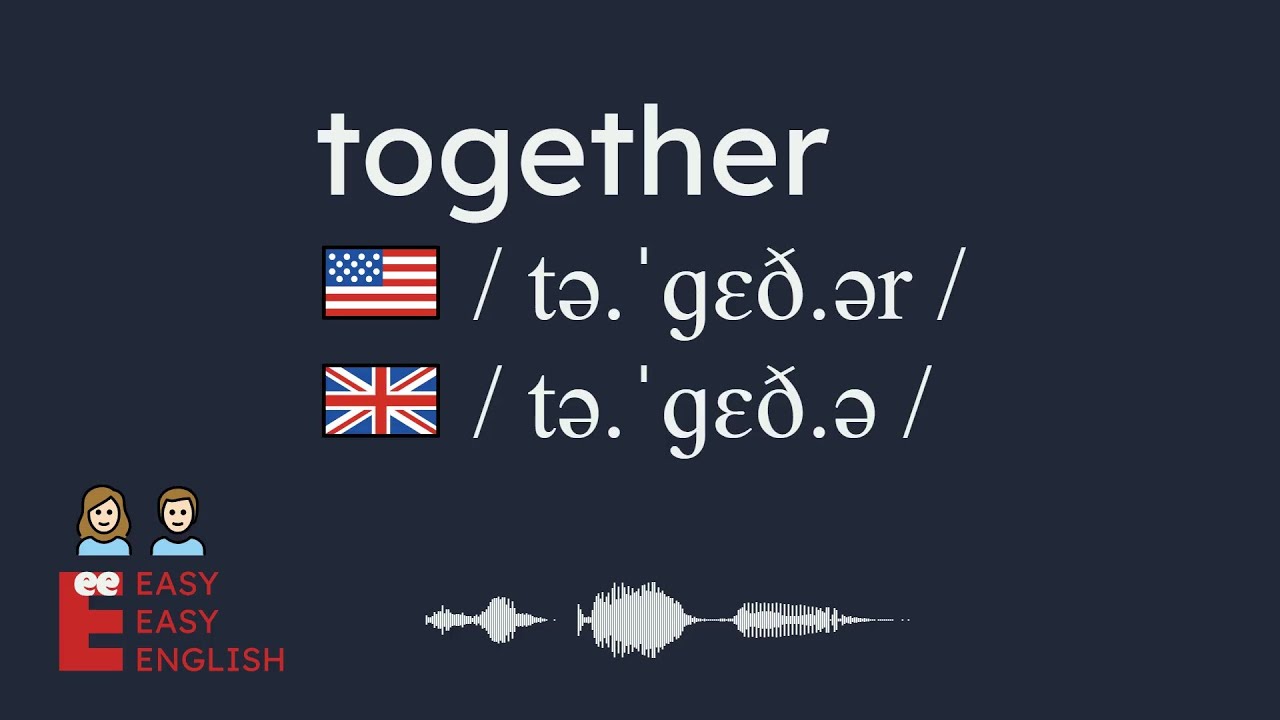 How to pronounce together? US English UK English IPA Audio Waveform 👩👨 ...