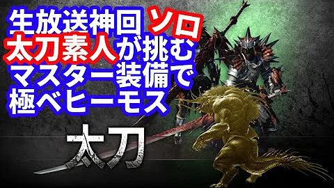 極ベヒーモス 太刀 装備