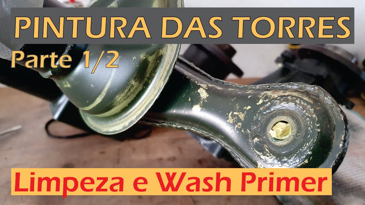 Pintando as torres suspensão do Gol - Parte 1/2- [4K]