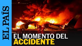 Thumbnail for JAPÓN: Un avión de Japan Airlines se incendia en el aeropuerto de Tokio tras chocar con otro