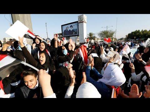 إضراب عام في العراق وتواصل الاحتجاجات المطالبة ب إسقاط النظام