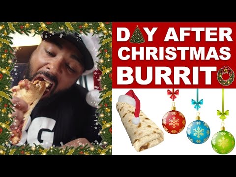 BlumGum does the Day After Christmas Burrito Challenge!