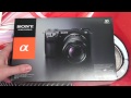 Sony NEX-7 Unboxing