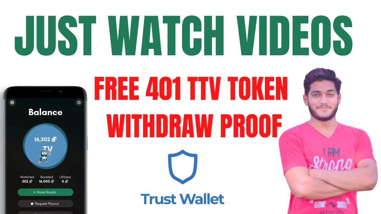 TV-TWO App Free Live Withdraw Proof || Free 400 TTV Token Withdraw To Trust  Wallet - YouTube