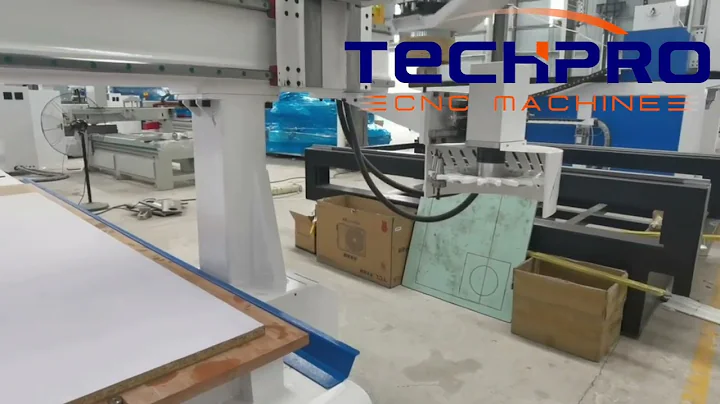1300*2500mm 4 axis Swing head ATC CNC machine test for Croatia customers