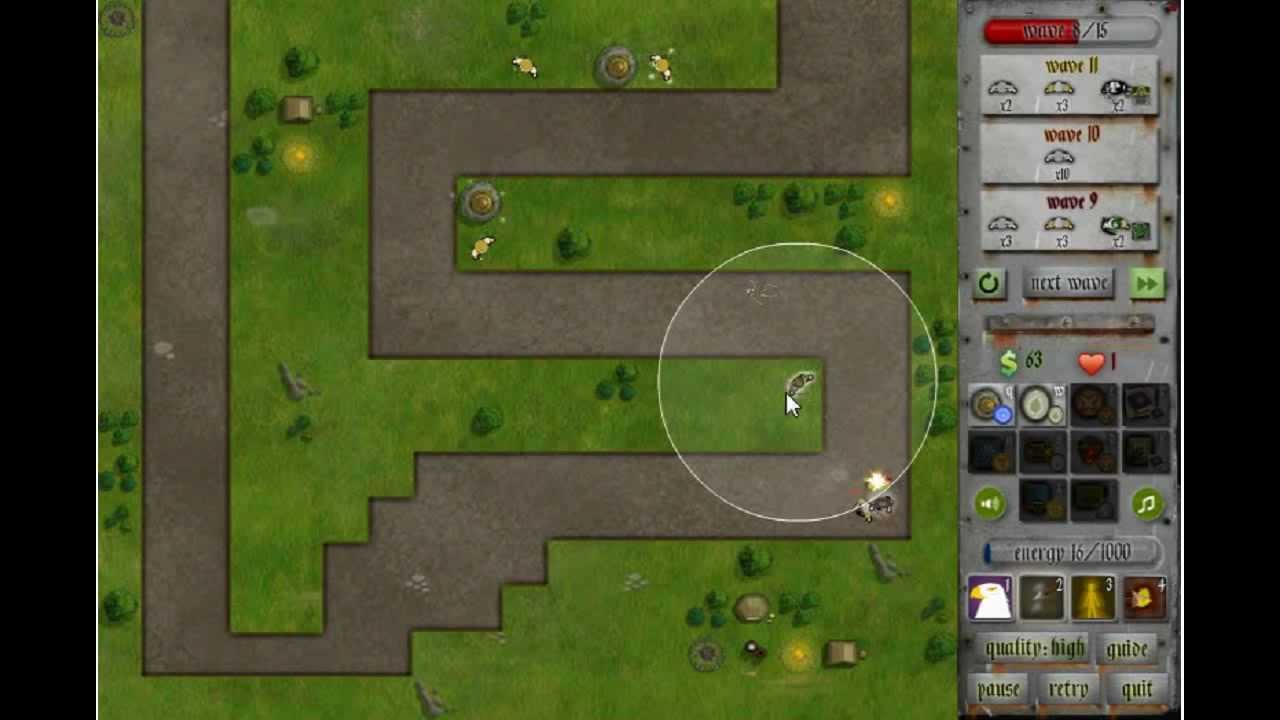 Hands of War TD - Online Flash Game